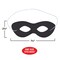 12 Pack Bulk Black Fabric Hero Mask Spirit Colors & Halloween Fun